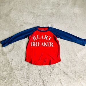 Peek Kids Long Sleeved Heart Breaker Graphic T-Shirt
